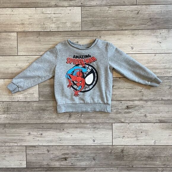 Marvel | Spider Man Crewneck Sweatshirt | Size: 4T - Picture 1 of 6